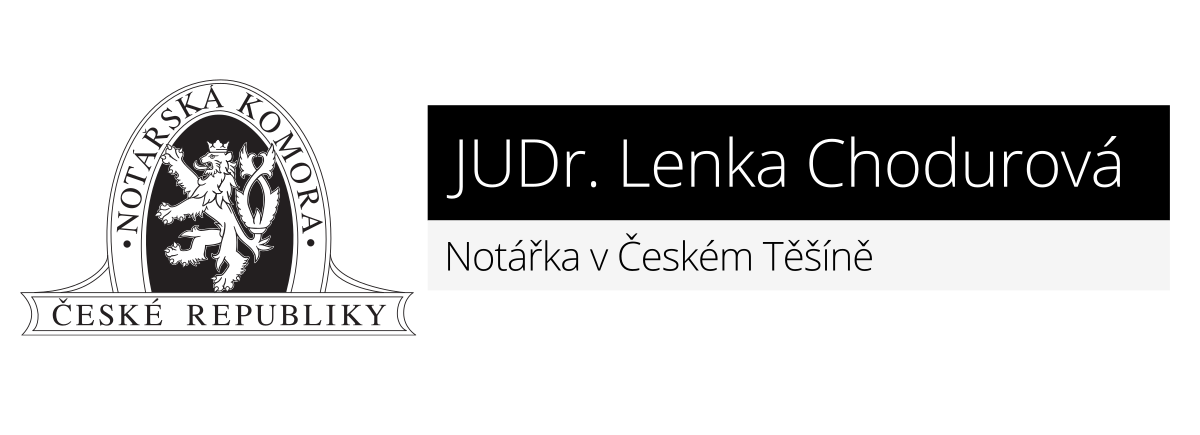 JUDr. Lenka Chodurová, notářka v Českém Těšíně